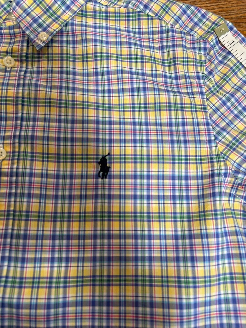 Ralph Lauren Multicolor Plaid Button-Down Shirt - XL